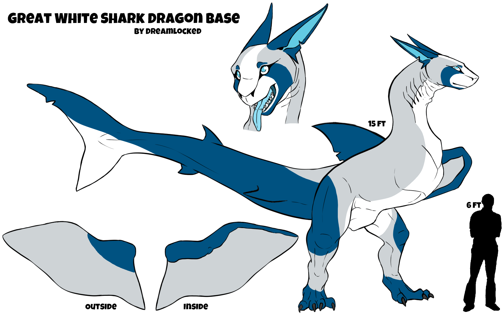 Hayaikawa The Shark Dragon - Pony Base Shark - (1650x1050) P
