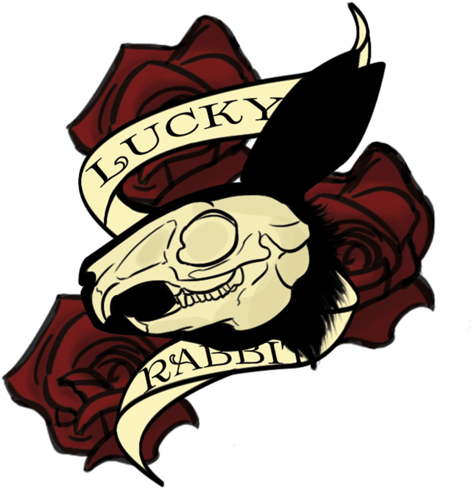 Day 5 Neo Traditional Rabbit Skull By Captain Serafine - Drawing (1024x1022)