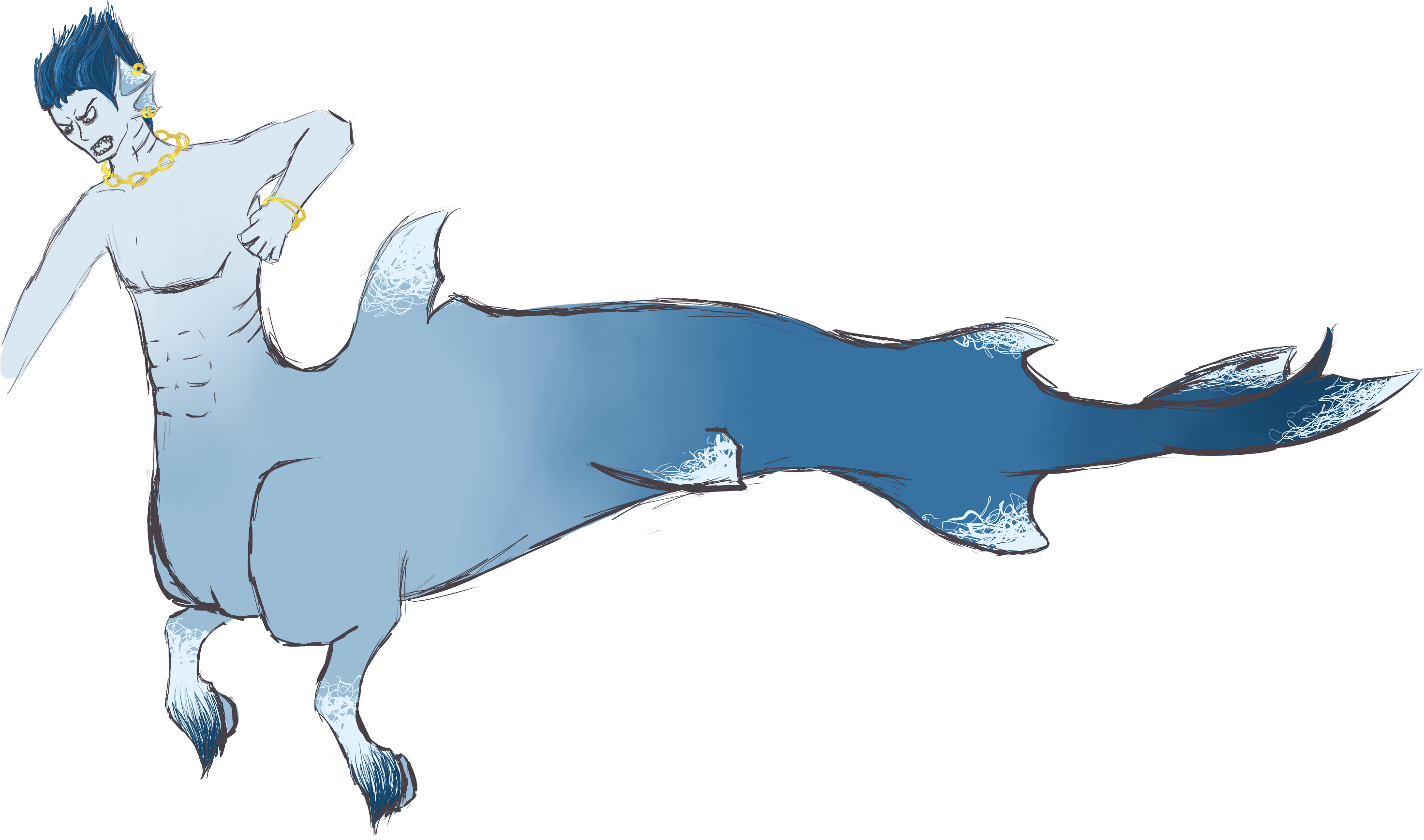 Grumpy Gills By Mystic Breakthrough Grumpy Gills By - Cartoon (3000x2000)