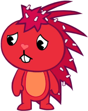 With Complete Step By Step Instructions And Detailed - Flaky Happy Tree Friends (350x499)