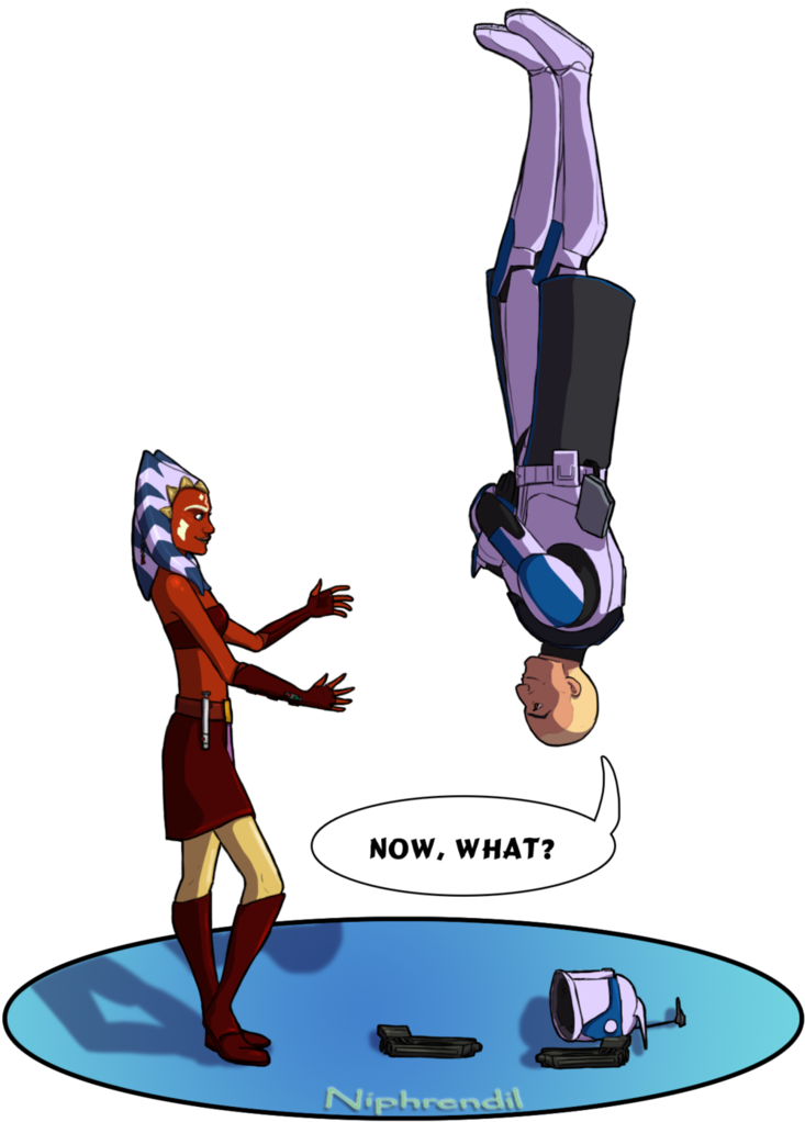 That Didn't Take Long, Did It But, I Am Loving Every - Captain Rex And Ahsoka (753x1062)