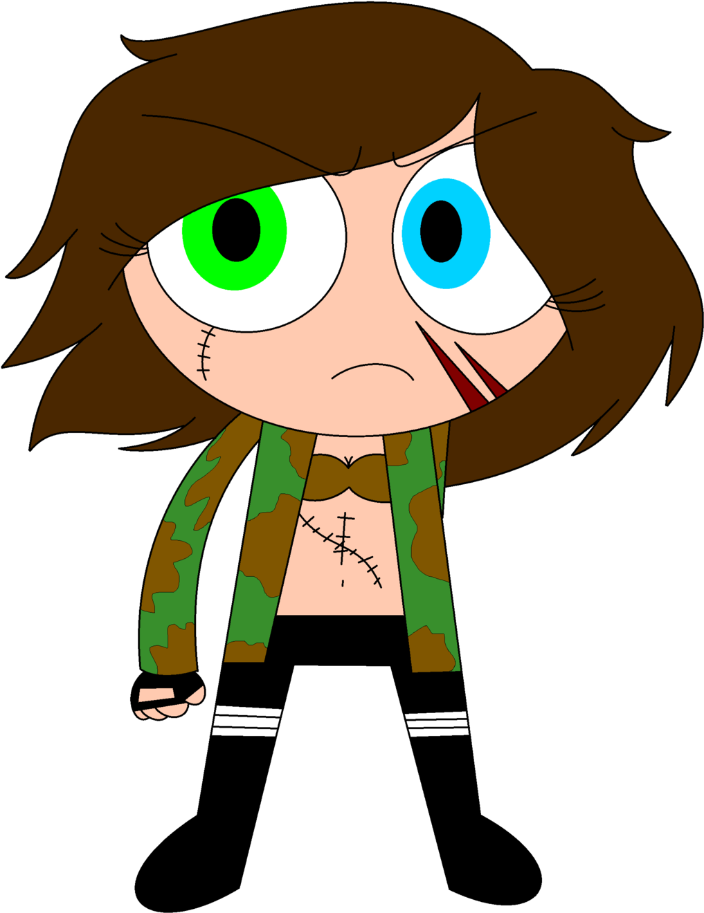 Veteran By Ra1nb0wk1tty Veteran By Ra1nb0wk1tty - Cartoon (1024x1330)