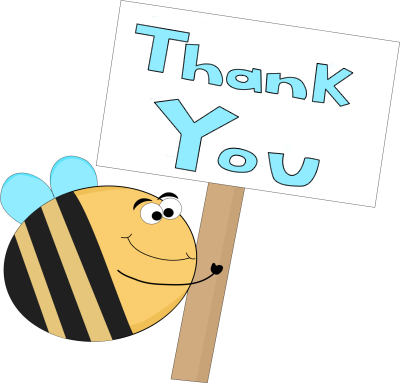 Saying Clipart Bee - Cartoon (400x383)