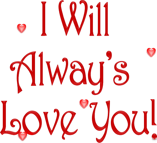 I Love You Moving Graphics - Love You Forever Clipart (507x464)