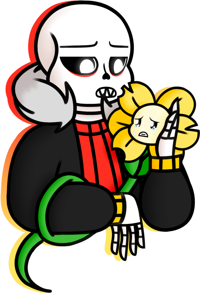 Underfell Punflower By Veteranpegasister - Underfell Punflower By Veteranpegasister (765x1044)