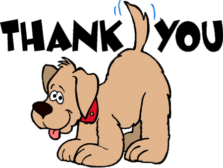 Thank - You - Animated - Dog Say Thank You (450x339)