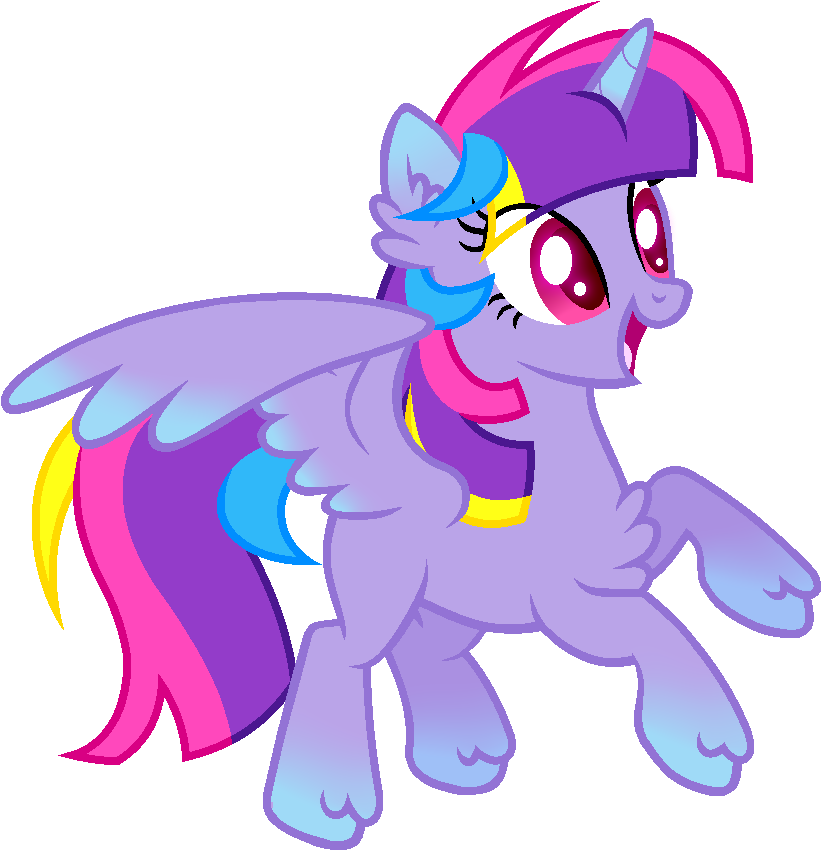 Twidash Fusion By Veteranpegasister - Cartoon (865x892)