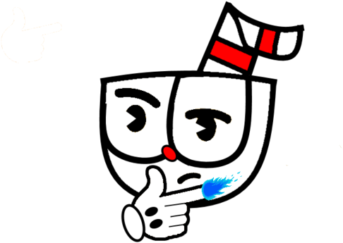 What Are You Thinking Cuphead By Nashdash07 - What Are You Thinking Cuphead By Nashdash07 (600x450)