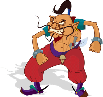 Ilya Muromets And Nightingale The Robber Cartoon - Соловей Разбойник (359x336)