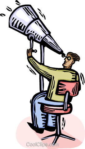 Person Looking Through A Telescope Royalty Free Vector - Person Looking Through A Telescope Royalty Free Vector (274x480)