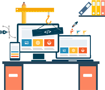 Responsive Websites - Creative Web Design Banner (370x339)