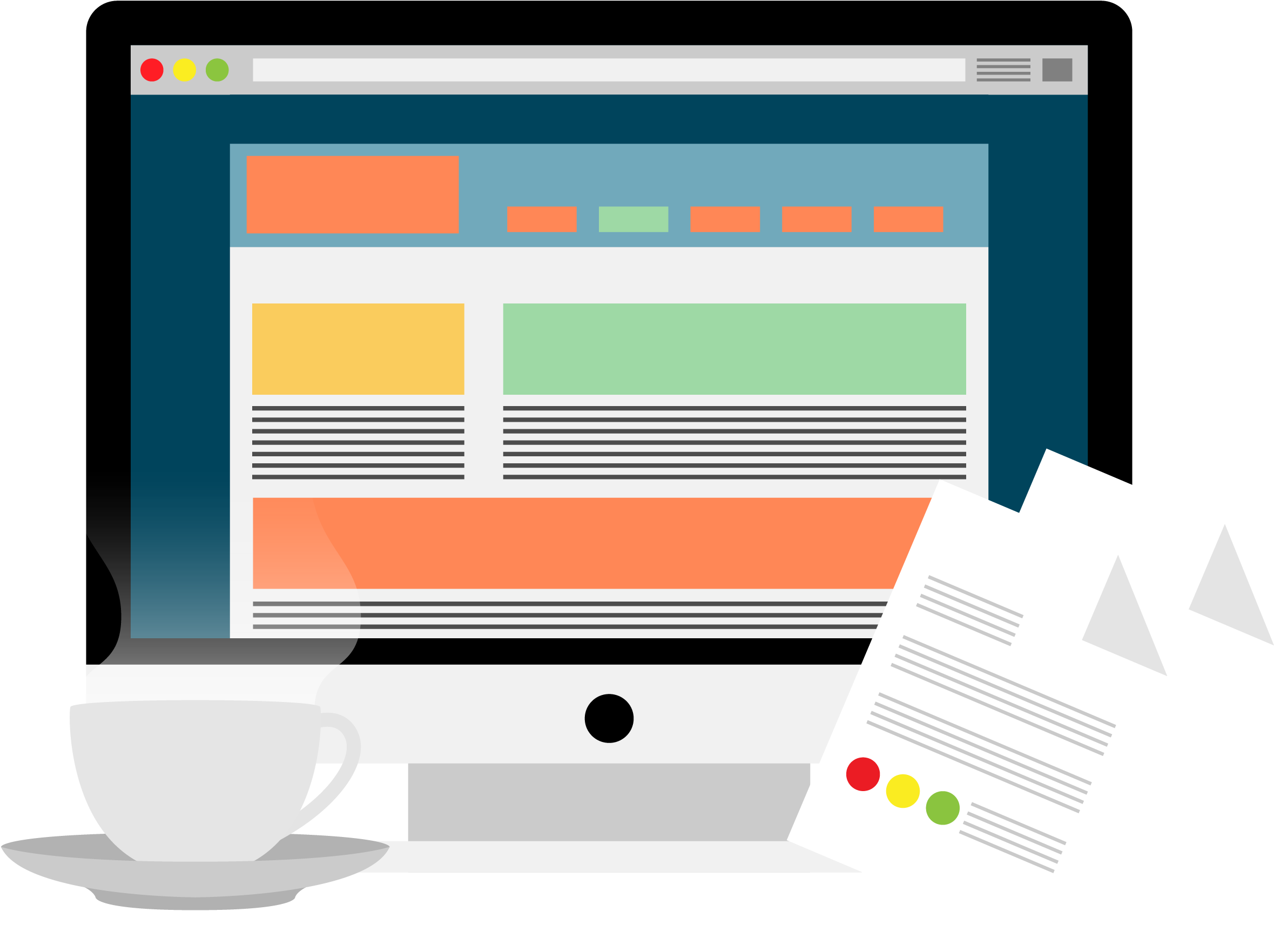 Web Development Responsive Web Design Professional - Web Design (2825x2267)