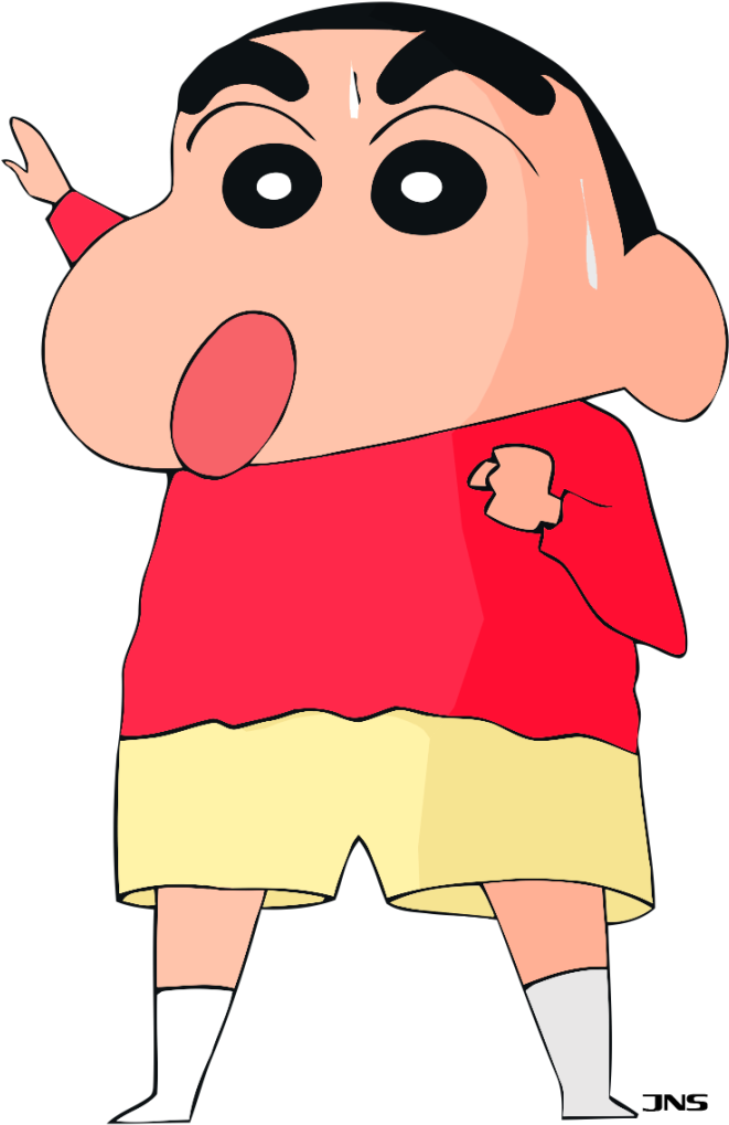 Shin Chan Cartoon Image - Shin Chan Png (673x1024)