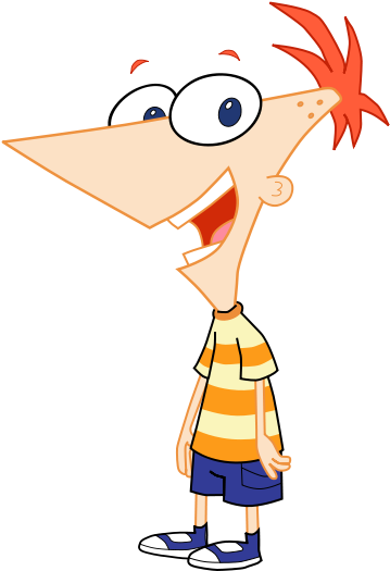 Phineas And Ferb Png - Phineas And Ferb Cartoon (396x540)