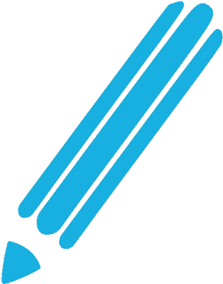 Design Brand - Blue Pen Icon Png (440x440)