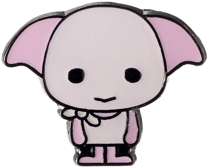 Harry Potter Cutie Pie Pin Badge - Harry Potter Cutie Collection Charm Dobby (silver Plated) (900x900)