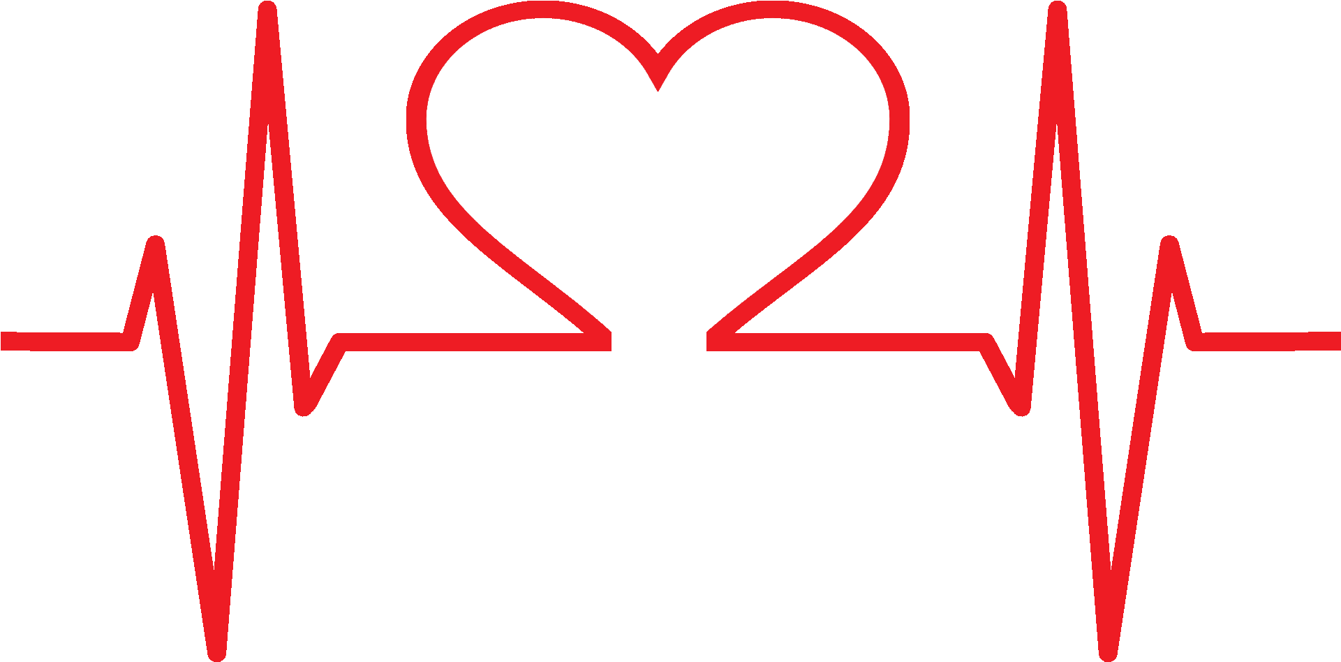 High Quality Affected Heart Clip Art Transparent Background - Heart Png (2136x1257)