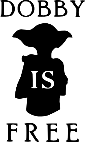 Movies, Personal Use, Dobby Is Free, - Poster (276x462)