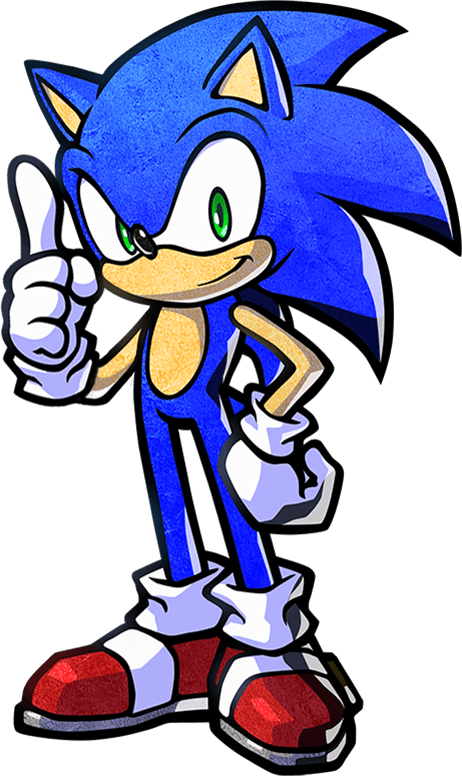 Some New Sonic Art From A Collaboration Promo In Japan - Pashamon (462x776)