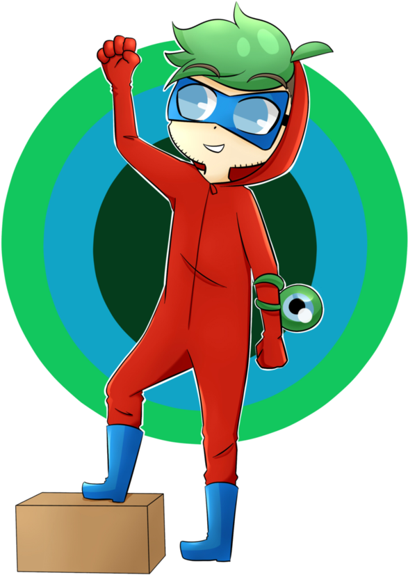 Jackieboy Man By Feliinia - Jacksepticeye Jackaboy Man Fan Art (752x1063)