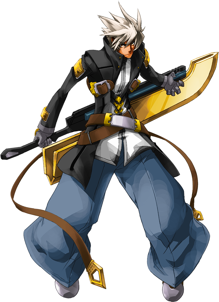 Calamity Trigger Blazblue - Sol Badguy Vs Ragna The Bloodedge (824x1050)