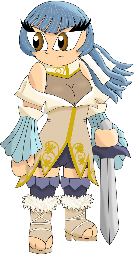Fire Emblem Heroines Collaboration - Fire Emblem Athena Fan Art (717x984)
