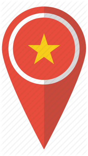 Vietnam Clipart Vietnam Country - Democratic Republic Of Congo Flag (290x512)