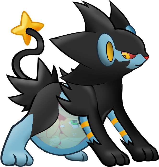 Mammal Vertebrate Fictional Character Mythical Creature - Pokemon Luxray Vore (700x714)