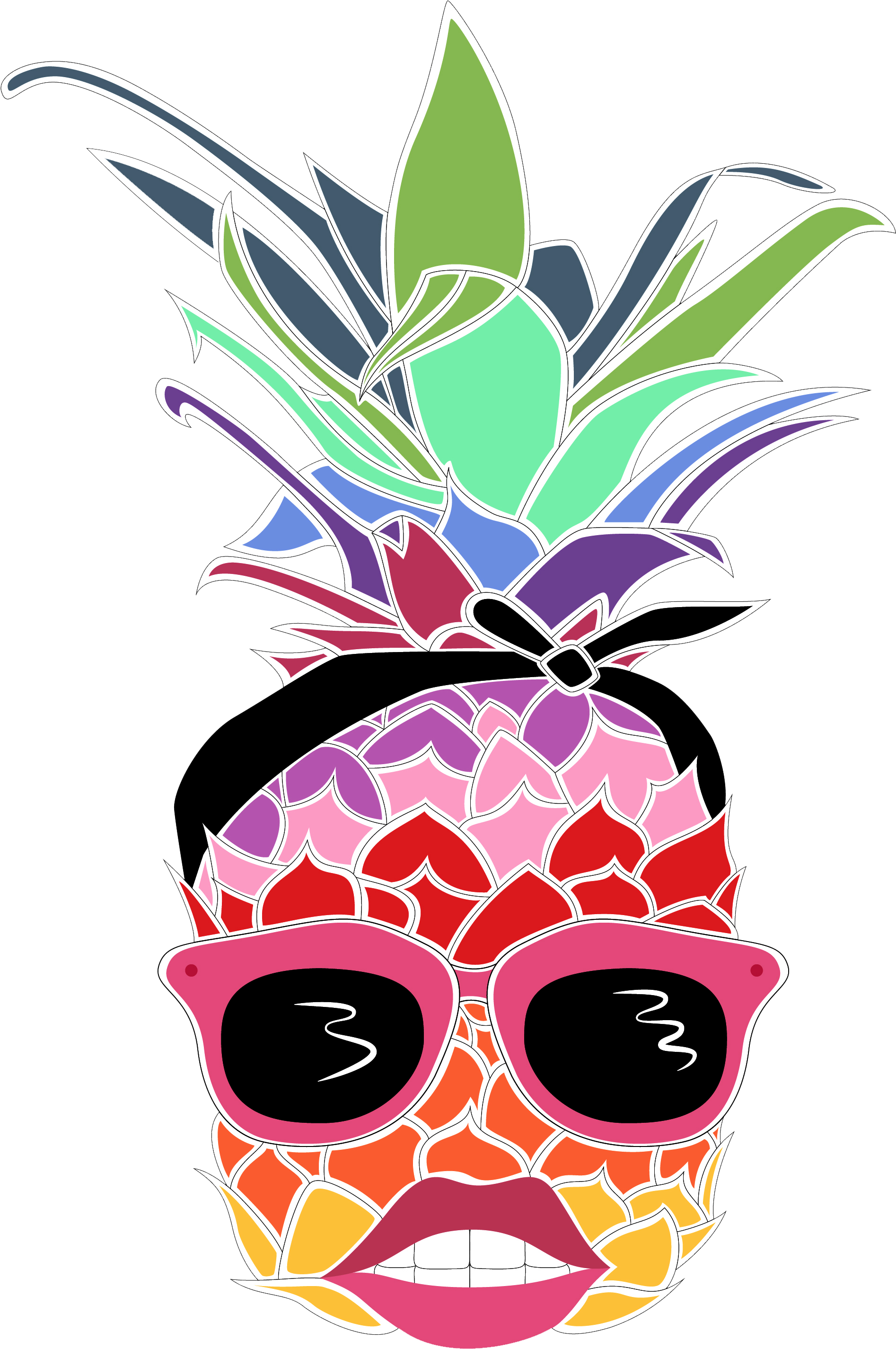 Today I Am Posting Pineapple Pin-up - Pineapple (2550x3300)