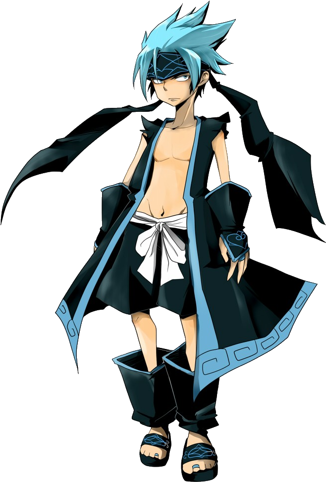 Horohoro Render - Shaman King Usui Horokeu (768x1024)