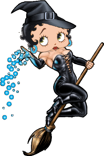 Betty Boop - Betty Boop Witch (396x640)