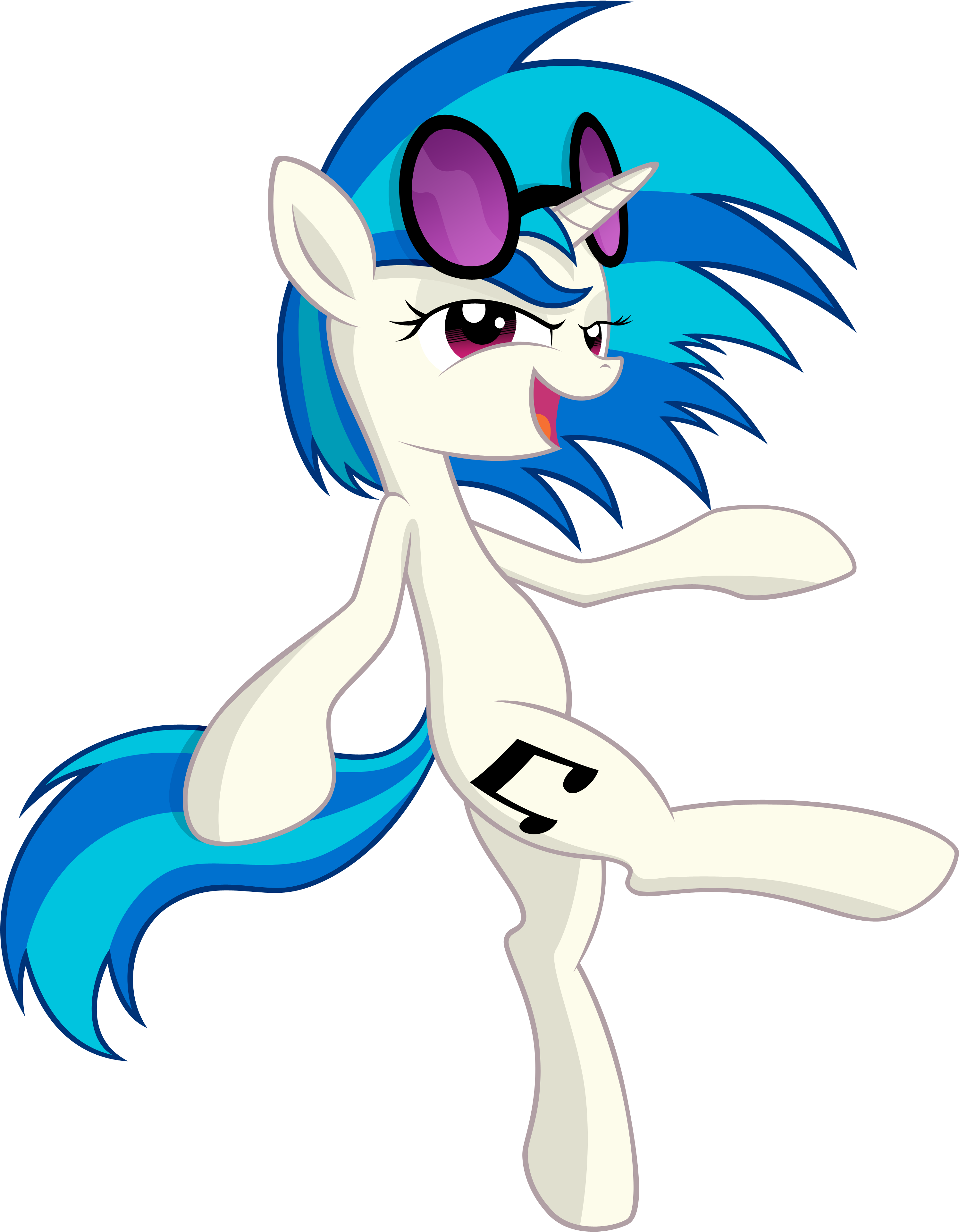Vinyl Scratch By Scourge707 Vinyl Scratch By Scourge707 - Винил Скретч Png (3000x3845)