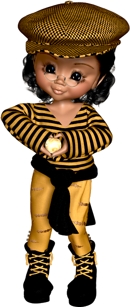 Sweet Little 3dart - Doll (352x640)