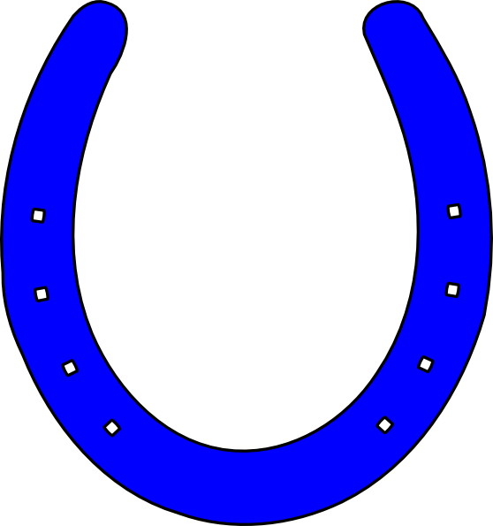 Blue Horse Shoe Logo (558x595)