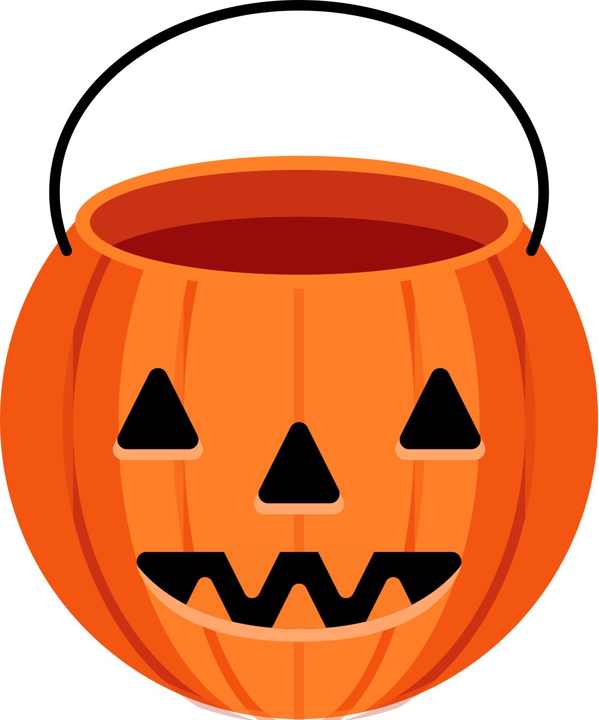How Sweet Is My Trick Or Treat Visualize Your Trick - Jack-o'-lantern (1191x1431)
