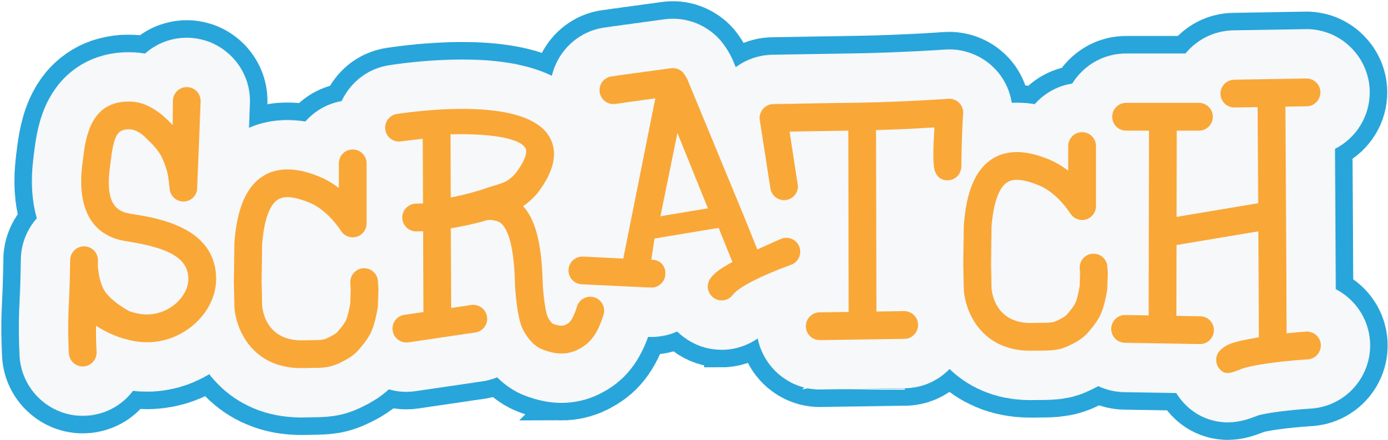 Programming And Coding - Scratch Logo (2000x640)