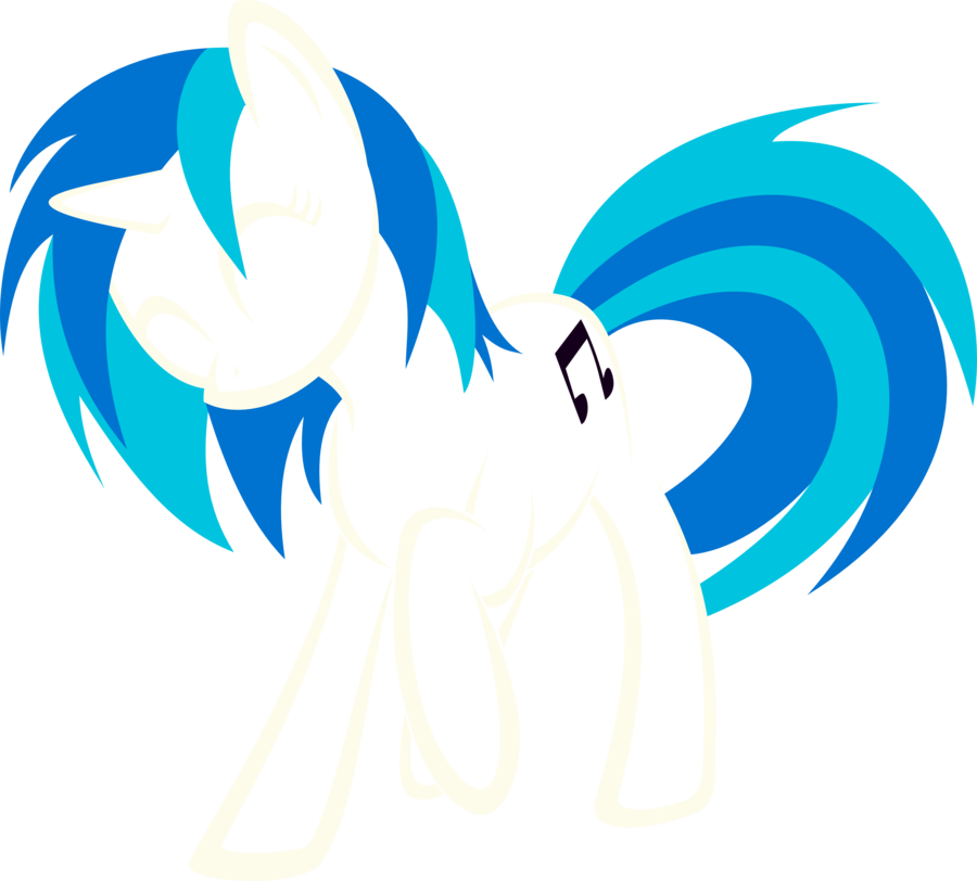 Vinyl Scratch By Up1ter - Mlp Vinyl Scratch Mane (900x812)