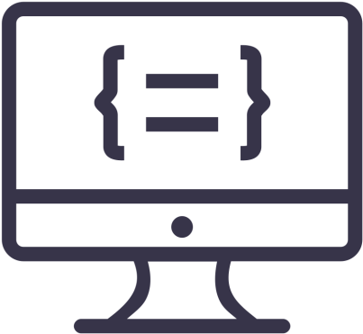 Monitor, Display, Device, Code, Coding, Development, - Icon (512x512)