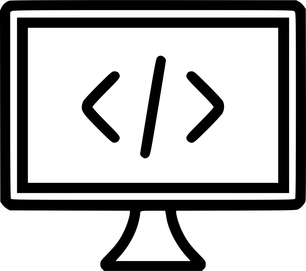 Png File Svg - Computer Monitor (980x868)