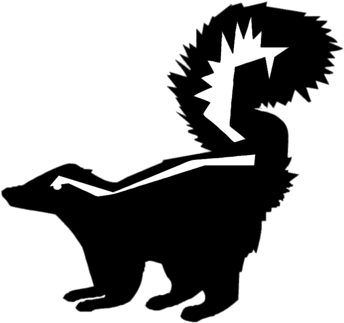 Skunk Silhouette Png - Decal (800x800)