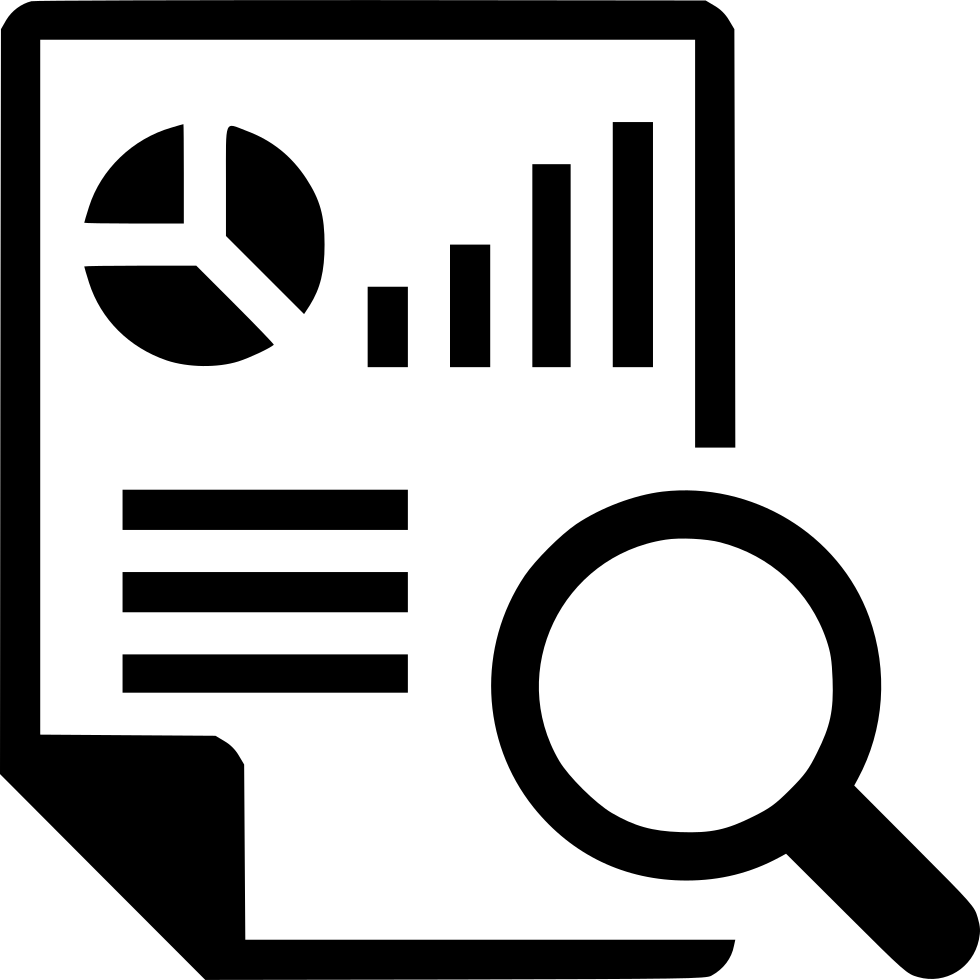 Png File Svg - Case Study Icon Black (980x980)