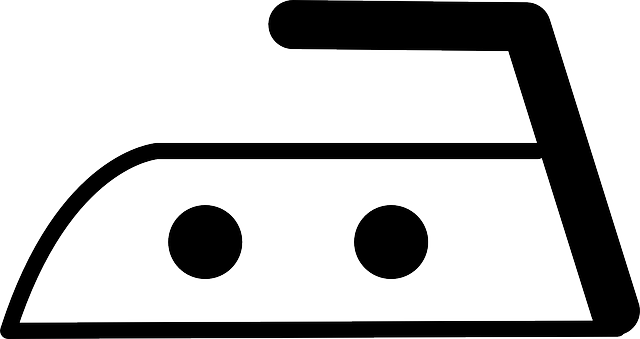 Device Iron, Household, Housework, Device - Iron Symbol Png (640x339)