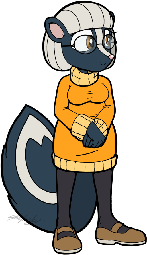 Fern The Skunk By Molochtdl - Skunk (600x950)