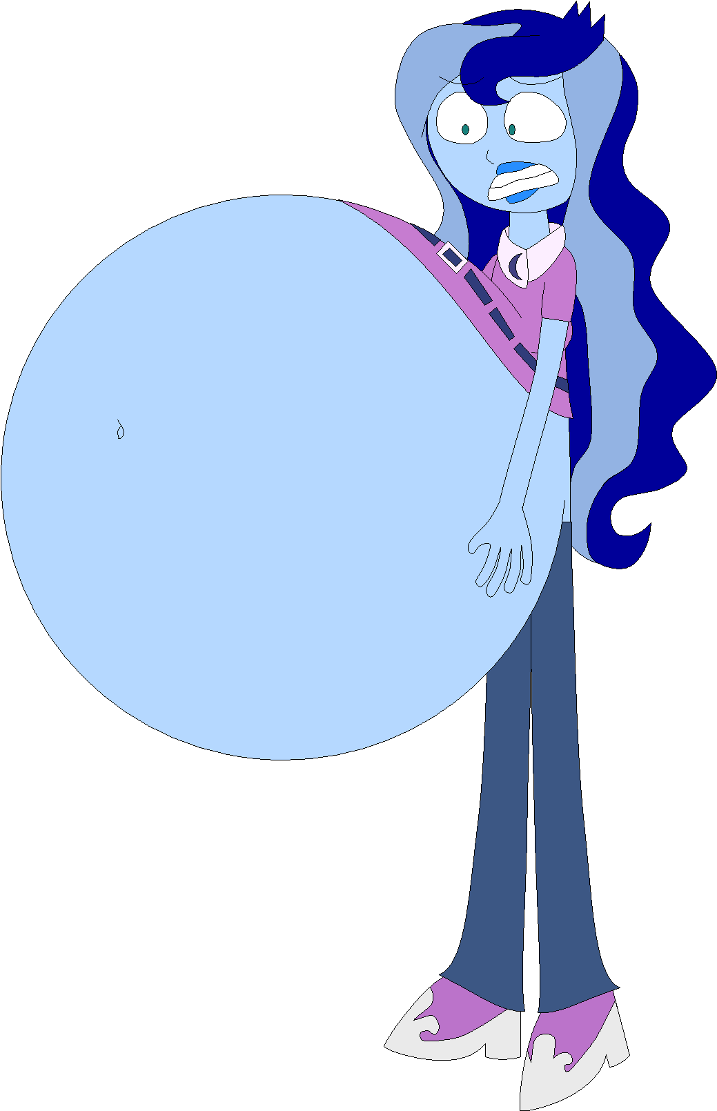Mlp Princess Celestia And Luna And Cadence - Cartoon (1046x1613)