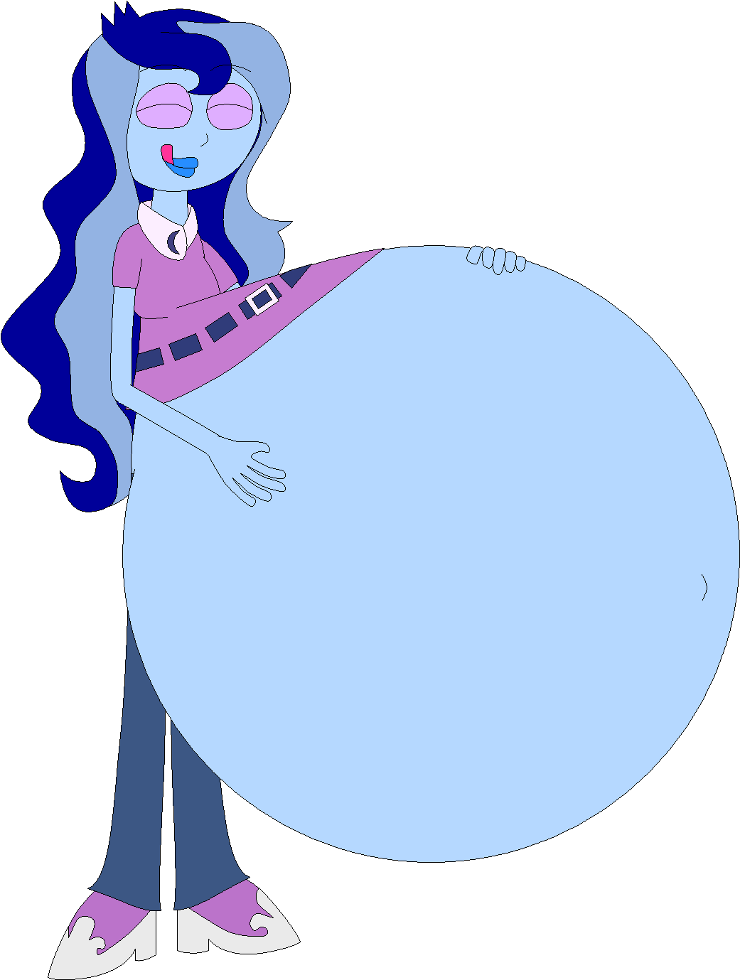 Vice Principal Luna Vore By Angry-signs - Illustration (1050x1385)