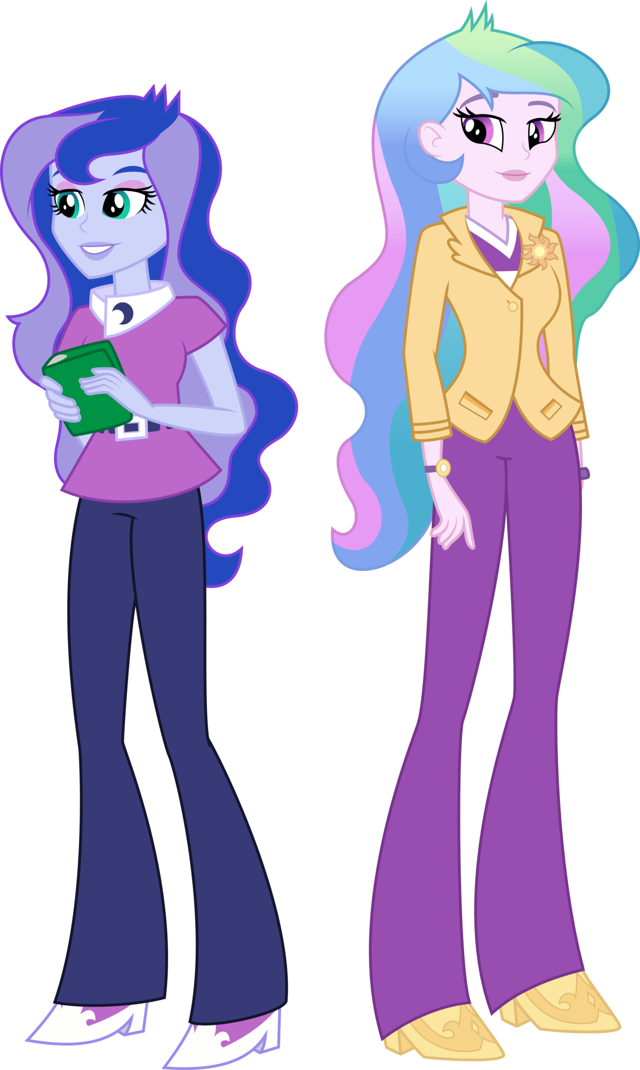 Attack On Pantsuits By Masemj Attack On Pantsuits By - My Little Pony Equestria Girl Characters (1280x2138)