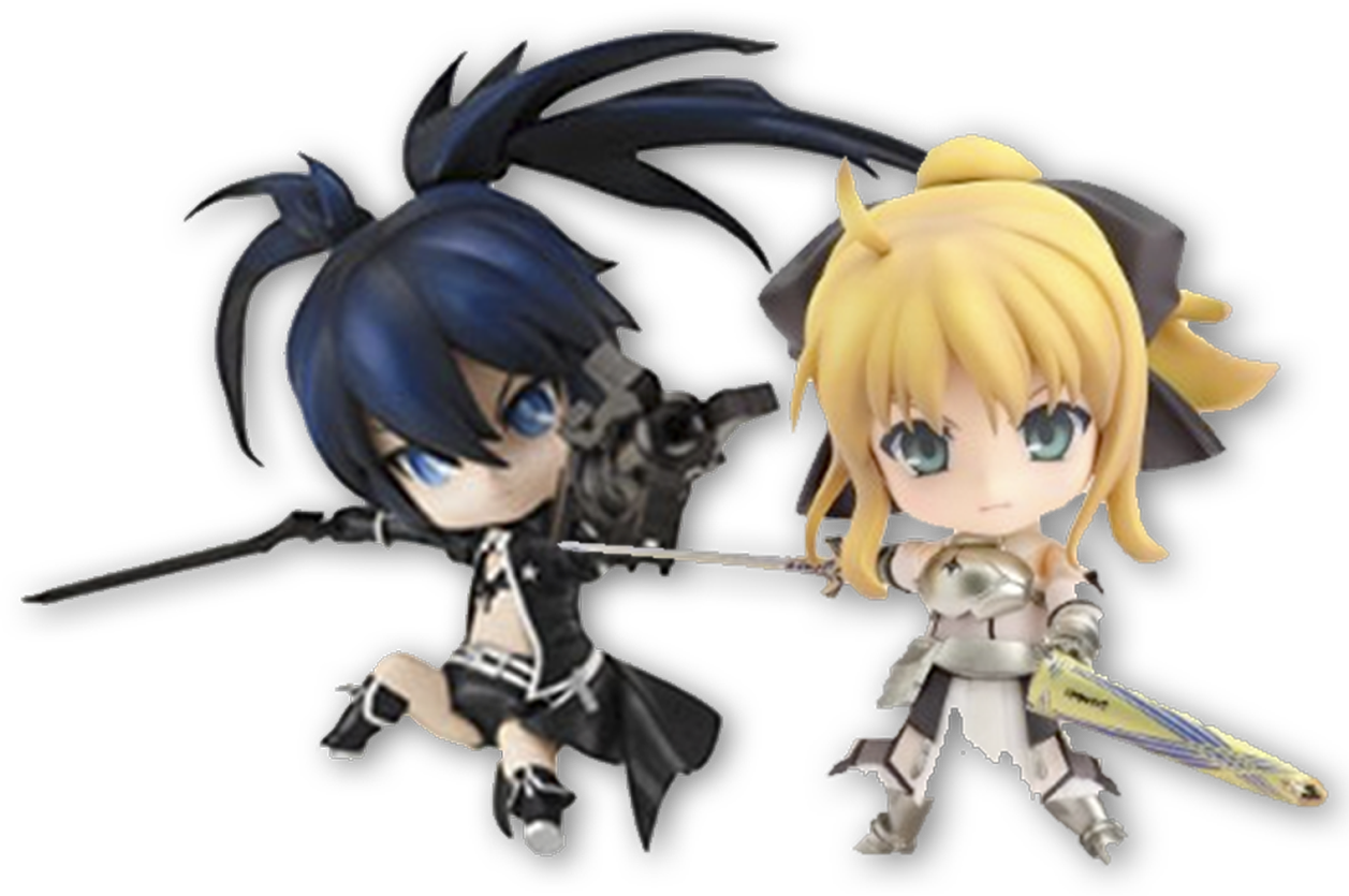 Big Bento Giveaway - Good Smile Company - Black Rock Shooter Nendoroid Action (1257x835)