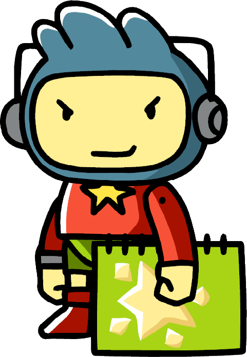 Cyborg Clipart Scribblenauts - Scribblenauts Evil Maxwell (481x696)