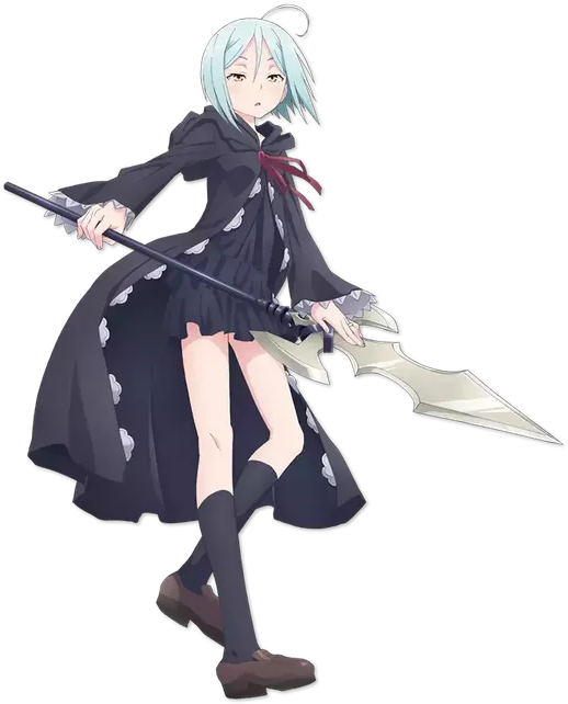 The Fiancee Of The Demon Lord, Bookish And Emotionless - Trinity Seven Arin (602x670)