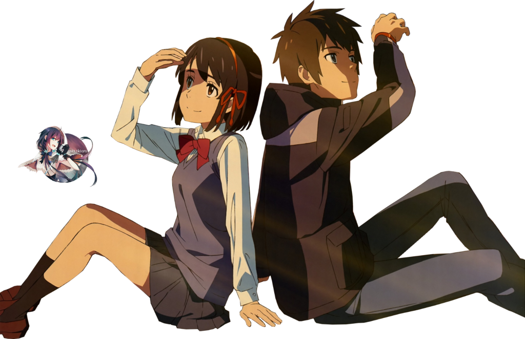 Your Name Taki Tachibana Anime Youtube - Kimi No Na Wa Render (1024x662)